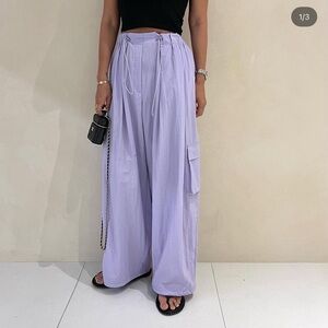 The Frankie Shop Celeste Cargo - Lilac